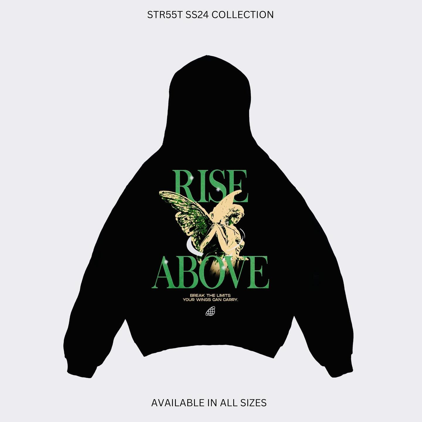 RISE ABOVE HOODIE